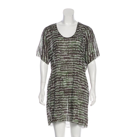 MARNI Printed Mini Dress 6 US 42 IT - Picture 3 of 5
